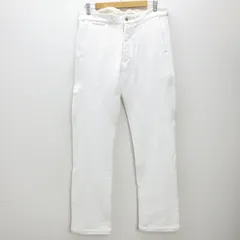 K■リー/LEE 98781 ストレートスウェットパンツ【31】白/MENS■51【中古】のサムネイル