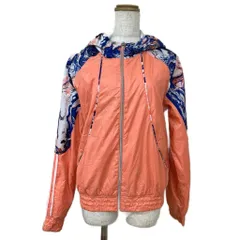 アディダスネオ adidas neo ウィンドブレーカー ジャケット 上着 M マルチカラー 長袖 フード付き 柄切り替え /KM ■ECA004のサムネイル