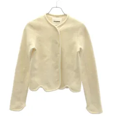 JIL SANDER ジルサンダー 23AW ノーカラーフェルトジャケット J02BN0131 アイボリー 34のサムネイル