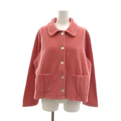 タルボット TALBOTS フリースジャケット PS ピンク 長袖 ラウンドカラー ボア /NU ■ECF006のサムネイル