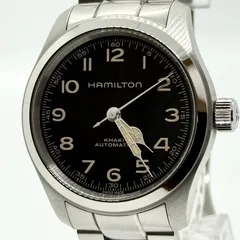 HAMILTON ハミルトン カーキ フィールド マーフ H70405130 ブラック AT メンズ 腕時計 稼働品のサムネイル