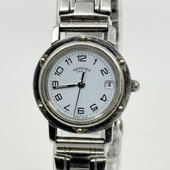 ◎ HERMÈS Cl3.410 腕時計 高級ブランド シルバー 銀 おしゃれ - メルカリ