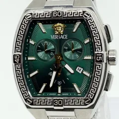 VERSACE ヴェルサーチ スポーティトノーグレカ VESP00424 グリーン QZ メンズ 腕時計 稼働品のサムネイル