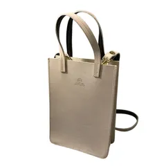 グレンロイヤル ショルダーバッグ 2WAY ブライドルレザー グレー【AFE8】のサムネイル