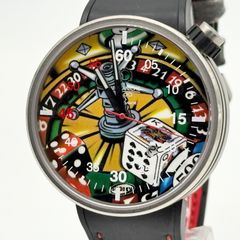 S6 VINTAGE バットネ社 ファルコンチェア メタルベース 革シート欠品