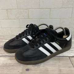 【極美品】アディダス サンバ OG 23cm US5 B75807 黒 コアブラック 送料無料 adidas SAMBA OG Core Black フットウェアホワイト レディース スニーカー 柴田ひかり 在原みゆ紀 海外発送対応