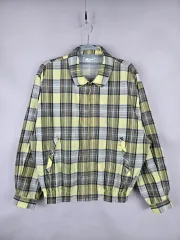 マンシングウェア M メンズ CHECK シャカシャカ素材 ウィンドブレーカー ジャケット ヴィンテージのサムネイル