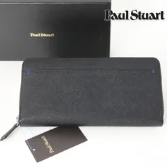 新品 Paul Stuart ポール・スチュアート プリズムハンドステッチ ラウンドファスナー長財布 ラウンドジップ長財布 # 260のサムネイル