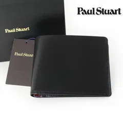 新品 Paul Stuart ポール・スチュアート インサイドカラーカーフスキン 二つ折り財布 日本製 # 185のサムネイル