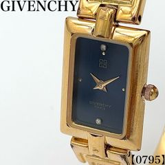 ジバンシー GIVENCHY スクエア クォーツ ゴールド 稼働 - メルカリ