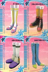 ux449 オシャレ魔女 ラブandベリー ラブandベリー ラブベリ ラブアンドベリー まとめ F カード フットウェア クールストリーク ブラックピッカンシューズ スタッズクラスター ルミナスタッズブーツ 4枚 セガのサムネイル