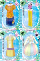 ux450 オシャレ魔女 ラブandベリー ラブandベリー ラブベリ ラブアンドベリー まとめ D カード ドレス リバティーデニム ポッピングナイト アンバートロンプルイユ パステルカルテット 4枚 189-07N セガのサムネイル