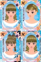 ux451 オシャレ魔女 ラブandベリー ラブandベリー ラブベリ ラブアンドベリー まとめ H カード ヘア ロマンスウェーブヘアー ピュアリーチャイガール はなやかヴィーナスヘアー 4枚 030-07N 053-07Nのサムネイル
