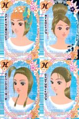ux380 プリキュア データカードダス プリキュアDCD カード4枚セット