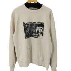 유즈도후루기 USED 헌옷 {{BRANDY MELVILLE}} 프론트 프린트 크루 넥 스웨트 레이디스 표기 없음