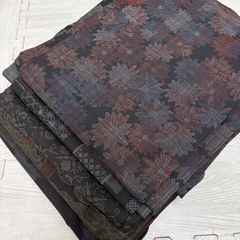 大島紬 着物 正絹 5着 着物まとめ売り リメイク材料 s-864 - メルカリ