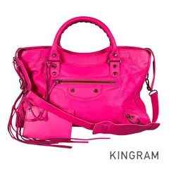 BALENCIAGAバレンシアガ ザシティ ピンク（2011年フランスにて購入） 2026年最新】バレンシアガ シティ ピンクの人気アイテム - メルカリ