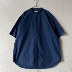 良品 グラフペーパー 日本製 High Count 長袖シャツ 緑グリーン F