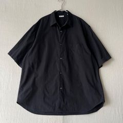 コムデギャルソンシャツ 半袖シャツ ブラック XS フランス製