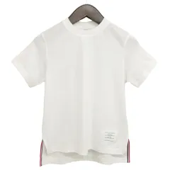 トムブラウン THOM BROWNE ジャージー リラックス サイドスリット Tシャツ カットソー 36 ホワイトのサムネイル