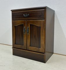 北海道民芸家具 食器棚 カップボード キッチンボード 無垢材 樺材 S