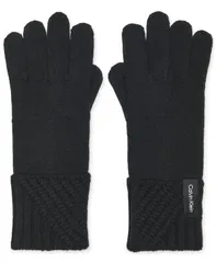 カルバンクライン レディース アクセサリー 手袋 Calvin Klein Modern Rib Tech Gloves Black ブラックのサムネイル