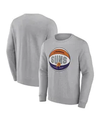 ファナティクス メンズ アウター パーカー・スウェット シャツ Fanatics Mens Heathered Gray Phoenix Suns True Classics Vint Pulloveのサムネイル