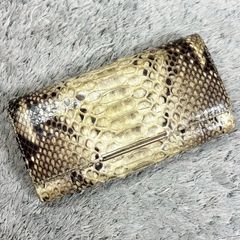 blue ribbon ブルーリボン バイカーズウォレット ダイヤモンドパイソン
