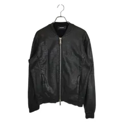 DSQUARED2 ディースクエアード コーティング ライダースジャケット ブルゾン 71HG002025030 371048430 L ブラック メンズのサムネイル