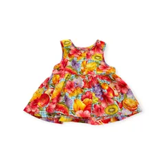 【Size 80】vintage フルーツ ワンピースのサムネイル