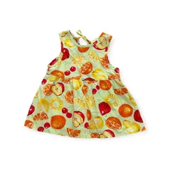 【Size 80】vintage フルーツ ワンピースのサムネイル