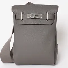 新品同様 エルメス HERMES ケリーアッカドPM K刻印 ワンショルダーバッグ グリメイヤー トゴ シルバー金具 中古 4a004063のサムネイル