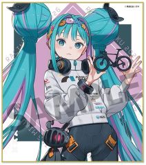 [중고] 종이 제품 레이싱 미쿠 2026 TEAM UKYO 응원 Ver. 미니 색지 [하츠네 미쿠 GT 프로젝트]