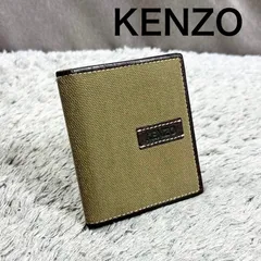 KENZO ケンゾー コンパクト マルチコインケース カードケース キャンバス × レザー ヴィンテージのサムネイル
