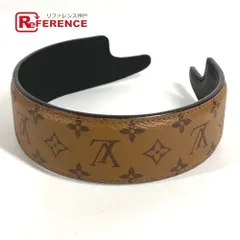 LOUIS VUITTON ルイヴィトン カチューシャ ヘッドバンド LV アウトライン モノグラムリバースキャンバス ブラウンのサムネイル