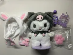 クロミ キーホルダー + ぴたっとふれんず ぬいぐるみ + 服