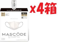 MASCODE マスク 30枚入 Mサイズ ホワイト 5個セット MASCODE マスク 30枚入 Mサイズ ホワイト 5個セット - メルカリ