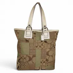 コーチ COACH シグネチャー パッチワーク トートバッグ キャンバス k418510