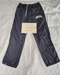 90s old stussy sport ナイロンパンツ トラックパンツ 極太 - メルカリ