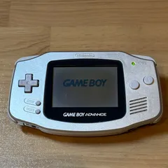 6-083 ゲームボーイアドバンス 本体 シルバー