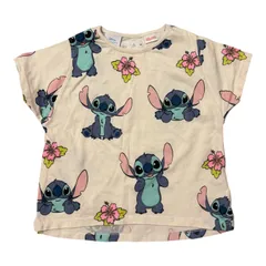  ZARA ザラ Disney スティッチ 総柄Tシャツ リロ&スティッチ ベビー98cm【C477】のサムネイル