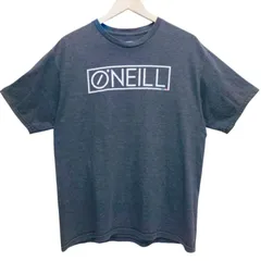 O'NEILL オニール Tシャツ Lサイズ フェードブラック ロゴプリント 半袖 メンズ サーフ ストリート アメカジ スケーター アウトドア ビッグロゴ クルーネック カジュアル 人気 ブランドT 半袖Tシャツ トップス 春夏 古着  墨黒のサムネイル