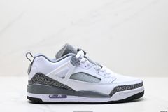 나이키 Nike Air Jordan Spizike Low 편안하고 믹스 매치하기 쉽고 미끄럼 방지 내마모성이있는 로우 탑 레트로 농구 신발.