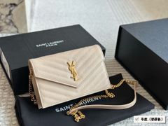 [오늘 특가] YSL WOC Envelope Bag / 예수 엘 에스 워크 엔벨로프 가방 / 겨드랑이 밑 양용 송료 무료! 재고 한정 가격
