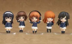 ガールズ&パンツァー ねんどろいどぷち フィギュア 1弾 あんこうチーム