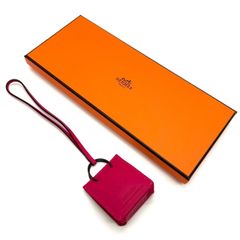HERMES エルメス バッグチャーム レトル オ カレ マルチカラー系