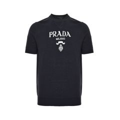 [오늘 특가] Prada 25ss 클래식 로고 재가드 니트 T 셔츠