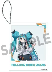 【中古】キーホルダー レーシングミク 2026 TEAM UKYO 応援 Ver. ポラロイド風アクリルキーホルダー 「初音ミク GTプロジェクト」