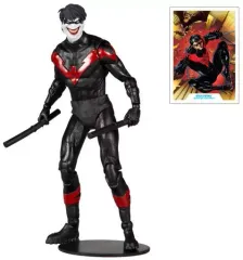 【中古】フィギュア ナイトウイング・ジョーカー 「Death of the Family-デス・オブ・ザ・ファミリー-」 DCマルチバース #050 7インチ アクションフィギュア