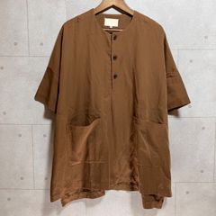 Omar Afridi リネン プルオーバー 半袖シャツ Omar Afridi リネン プルオーバー 半袖シャツ - メルカリ
